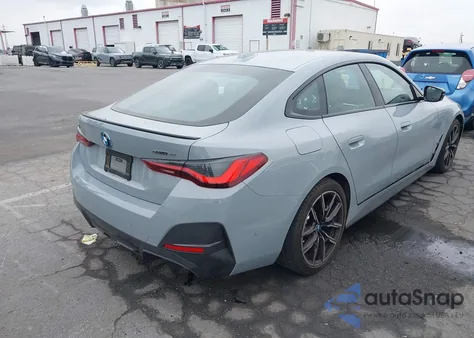 2023 BMW I4 Edrive40 from USA, damaged, VIN WBY73AW0XPFR19237